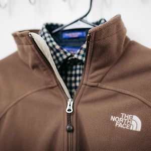 Men's North Face Windwall Jacket – Med / Brown
